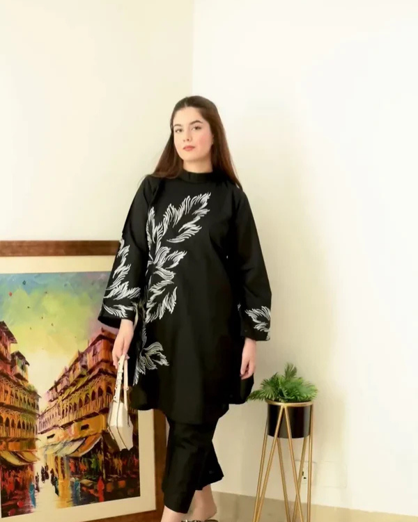 HAREEM EMBROIDERED 2PCS