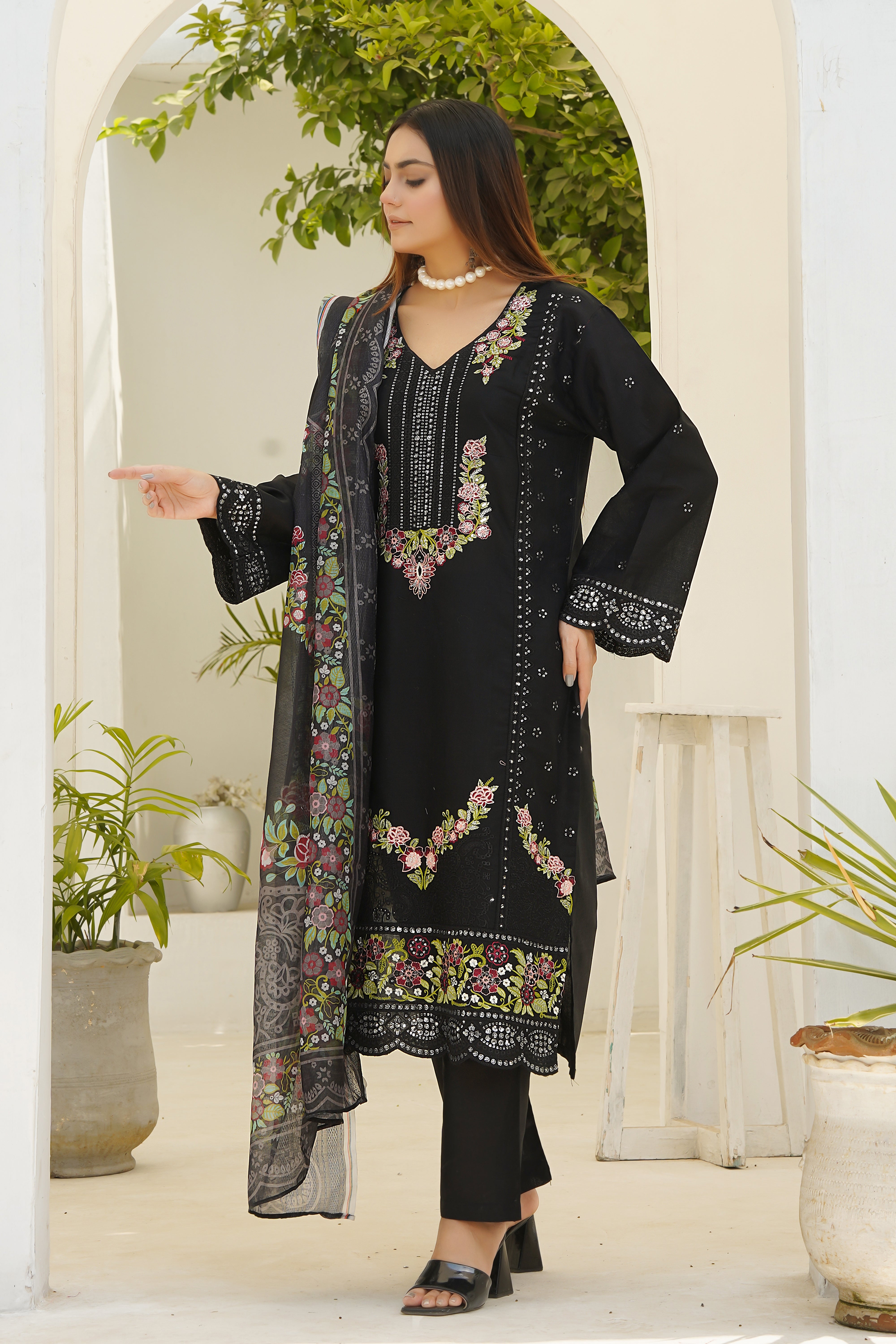 ZAVI 3PCS-BLACK