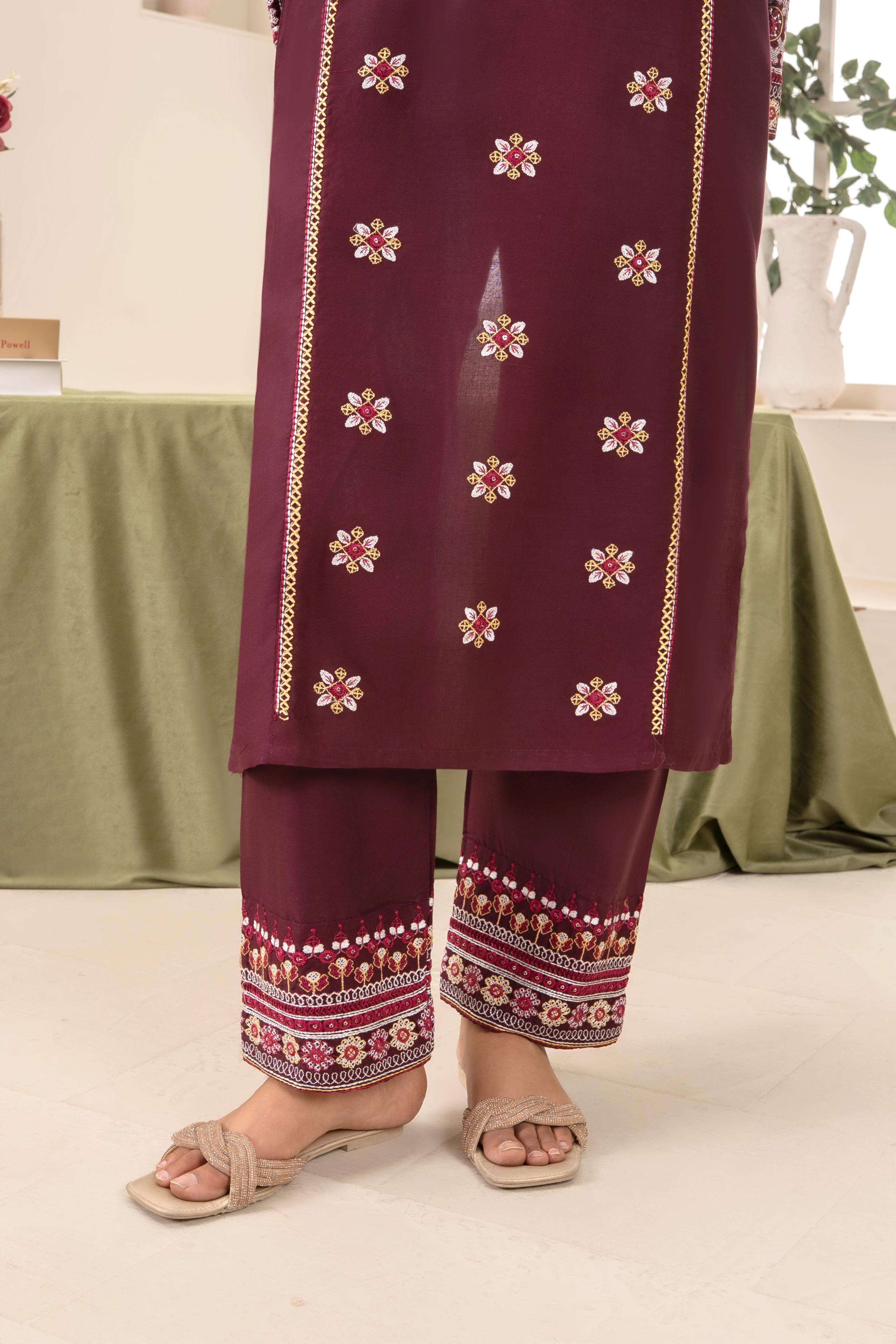 Nazakat Embroidered 2pc